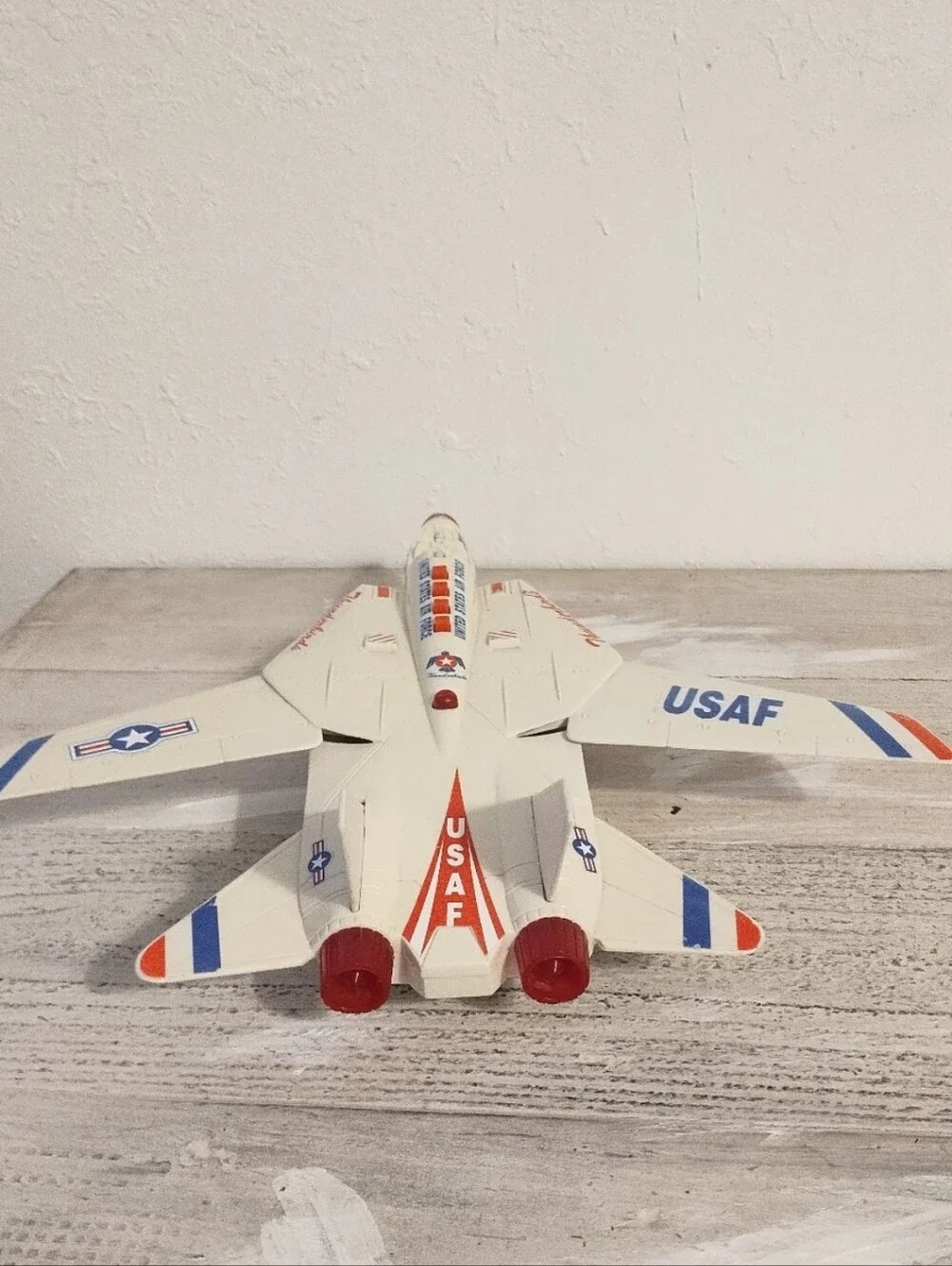 Original 1996 Thunderbirds Jet Plane VINTAGE Toy w/ Retractable Wings by Empire
